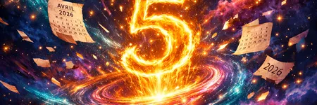 Numérologie avril 2026 : mois universel 5, cap sur le changement