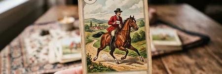 Le Cavalier dans le Petit Lenormand : signification