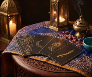 Les 4 Chouettes du tarot persan : le signal du tirage