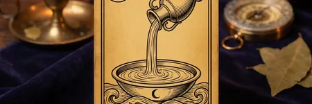 L'Eau, lame 5 de l'Oracle de la Triade : signification