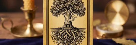 Les Racines, lame 6 de l'Oracle de la Triade : sens