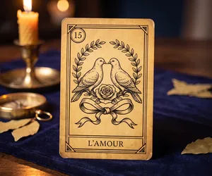 L'Amour, lame 15 de l'Oracle de la Triade : signification