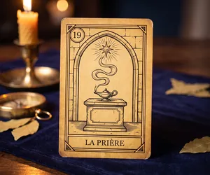 La Prière, lame 19 de l'Oracle de la Triade : signification