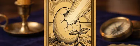 La Naissance, lame 33 de l'Oracle de la Triade : sens