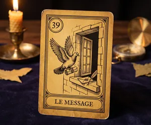 Le Message, lame 39 de l'Oracle de la Triade : sens