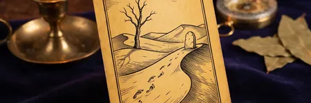 Le Désert, lame 42 de l'Oracle de la Triade : signification
