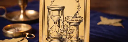 Le Temps, lame 45 de l'Oracle de la Triade : signification