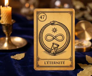 L'Éternité, lame 47 de l'Oracle de la Triade : sens