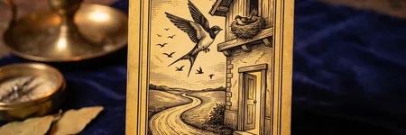 Le Retour, lame 51 de l'Oracle de la Triade : signification
