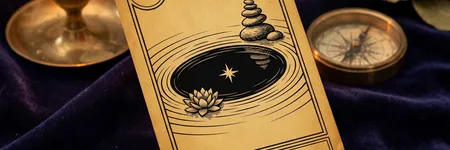 La Méditation, lame 53 de l'Oracle de la Triade : sens