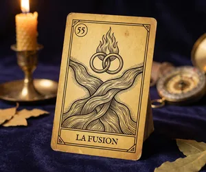 La Fusion, lame 55 de l'Oracle de la Triade : signification
