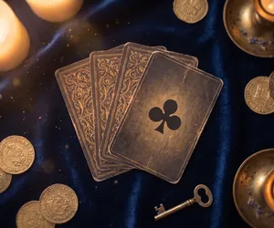 Les Trèfle au jeu de 32 cartes : l'enseigne de l'argent