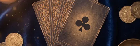 Les Trèfle au jeu de 32 cartes : l'enseigne de l'argent
