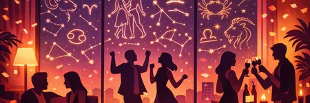 Les signes du zodiaque en soirée : qui tient vraiment ? 🎉