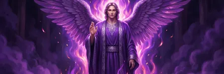 L'archange <i>Zadkiel</i> : pardon et flamme violette