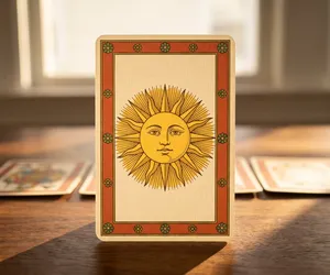Les cartes du Soleil dans l'Oracle de Belline