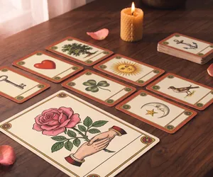 Les cartes de Vénus dans l'Oracle de Belline