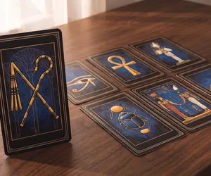 Les Bâtons du Tarot Égyptien : la famille de l'action