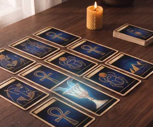 Les Coupes du Tarot Égyptien : la famille des émotions