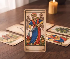 La Tempérance dans le Tarot de Marseille, quelle signification ?