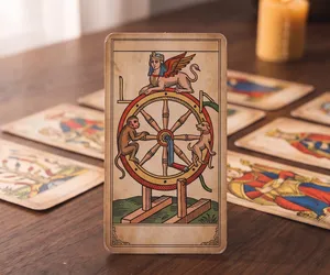 Signification de la Roue de Fortune dans le Tarot de Marseille