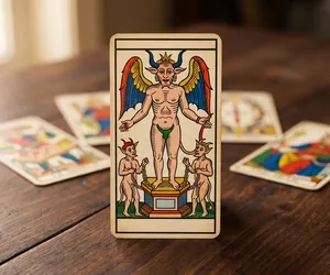 Le Diable dans le Tarot de Marseille, signification