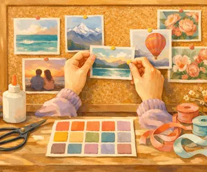 Vision board 2027 selon ton signe : couleurs, mots et objectifs